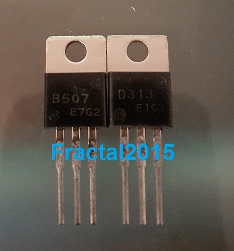 Paire 2sb507 2sd313 b507 - paire,