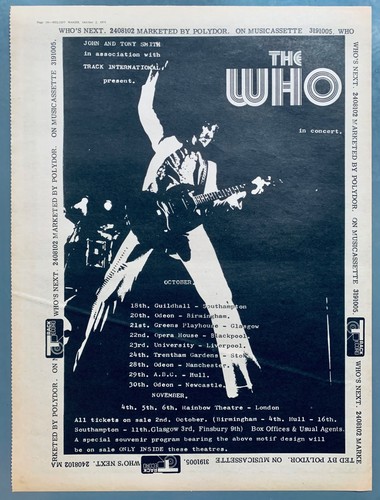 The who 1971 - the,