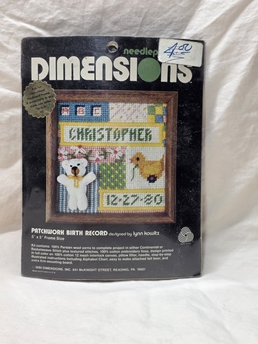 Dimensions patchwork record - dimensions,