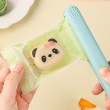 Mini sigillatrice portatile in plastica portaoggetti borsa domestica clip guarnizione portatile