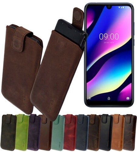 Suncase custodia pelle - in,