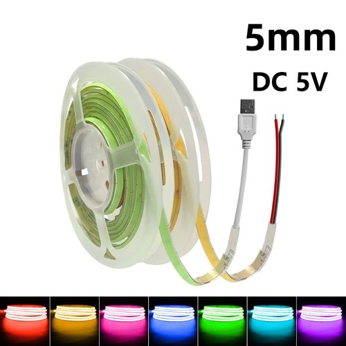 Striscia led 5mm usb - led, cob