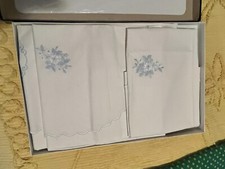 LENZUOLO MATRIMONIALE RICAMO A