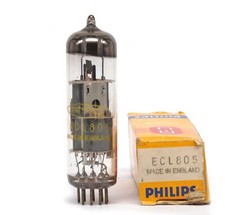 ECL805 PHILIPS RTC NOS BRITISH tubo valvola lampada valvola valvola valvola ৄ泵洀 真空管 电帶管