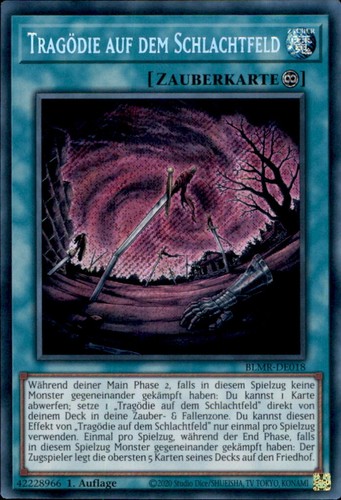 Yugioh blmr de018 - -, tragedia
