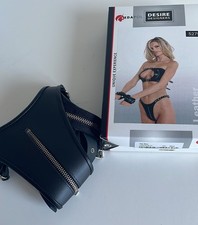 Harness pantaloni di pelle