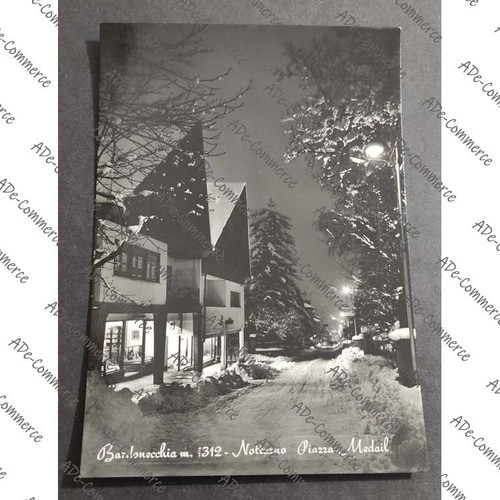 Postcard bardonecchia night - bardonecchia,