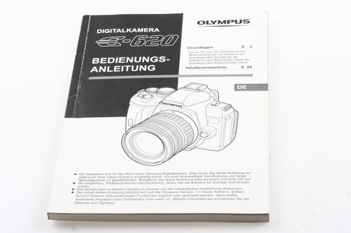 Olympus 620 manuale di - olympus, e-620
