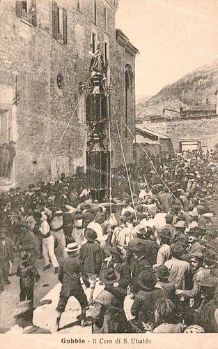 Dh531 cartolina gubbio - dh531, il