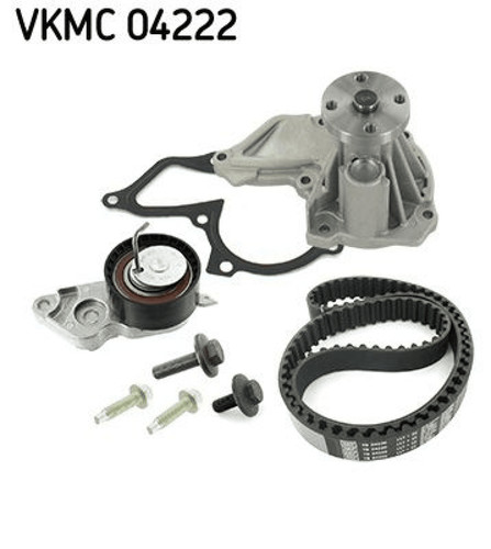 Pompa acqua kit cinghia - pompa,