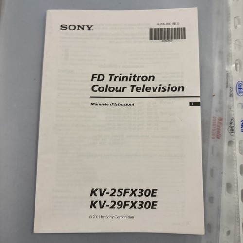 Manuale istruzioni sony home - manuale,