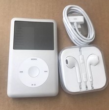 Nuovo Apple iPod Classic 6a generazione argento (80 GB) regalo perfetto spedizione veloce