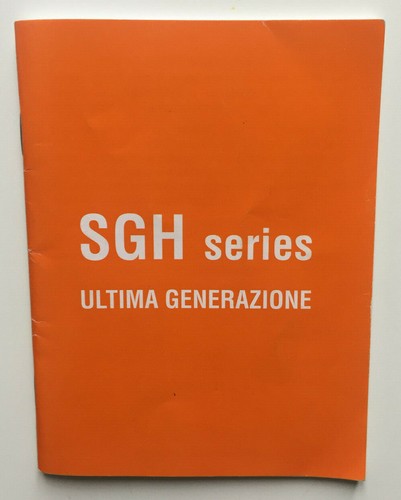 Manuale istruzione sgh serie - manuale,