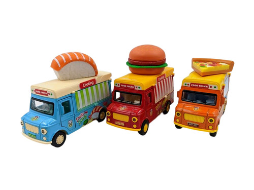 Food truck sushi pizza burger - food,