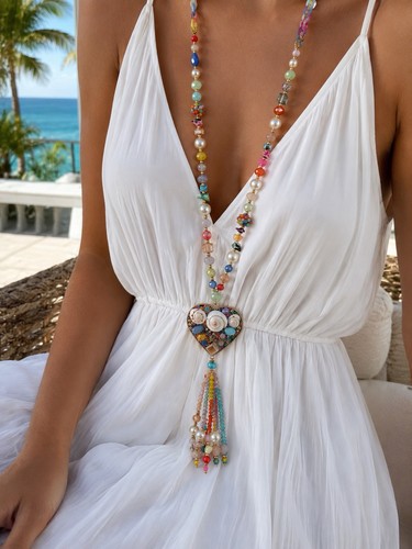 Collana boho donna catenina
