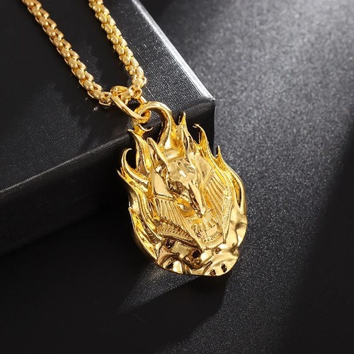 Collana anubi divinità - anubi, catena