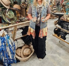 Un raro gilet in flanella di