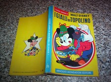 I GIALLI DI TOPOLINO i classici di walt disney N.5 DEL 1960 MONDADORI OTTIMO