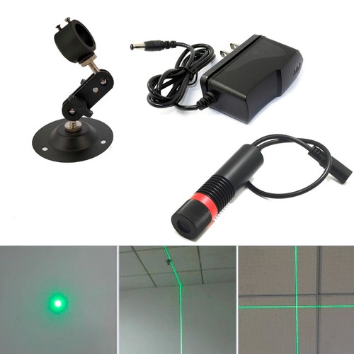 Modulo laser verde incrociato