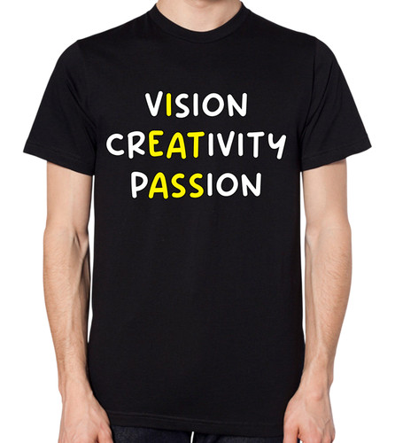 Maglietta vision creativity - maglietta,