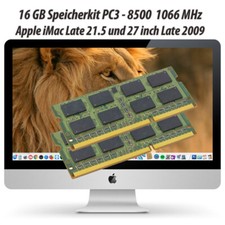 Kit di memoria 16 GB 4x4 GB Apple iMac A1311 & A1312 fine 2009 PC3 8500 1066 MHz