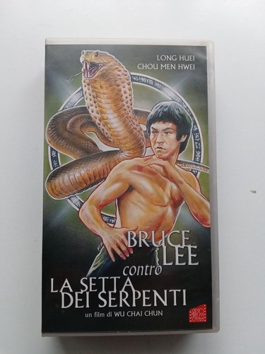Vhs videocassetta bruce lee - vhs,
