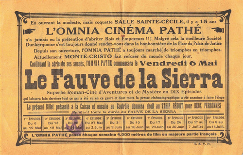Vieux papier dunkerque billet - vieux,