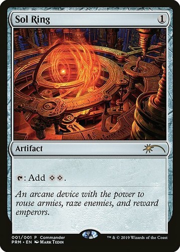 Mtg sol ring exc - sol, anello