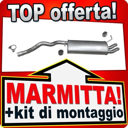 Silenziatore posteriore per - silenziatore,