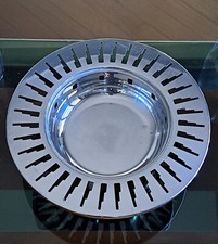 RARO Ciotola porta frutta centrotavola Grattacielo in acciaio 18/10 Alessi