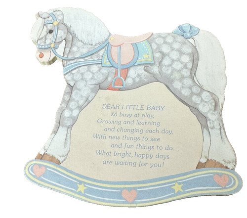 Cavallo dondolo vintage dear - cavallo, a