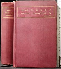 PROSE. GIOSUE CARDUCCI