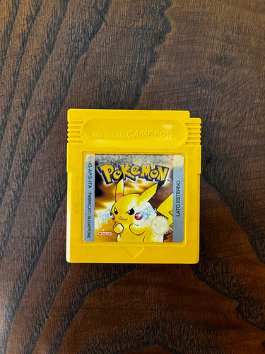 Pokémon giallo nintendo game - pokémon,