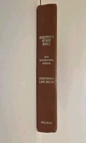 Disciple study bible niv - disciple’s,