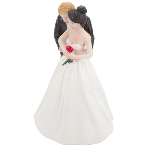 Cake topper matrimonio resina