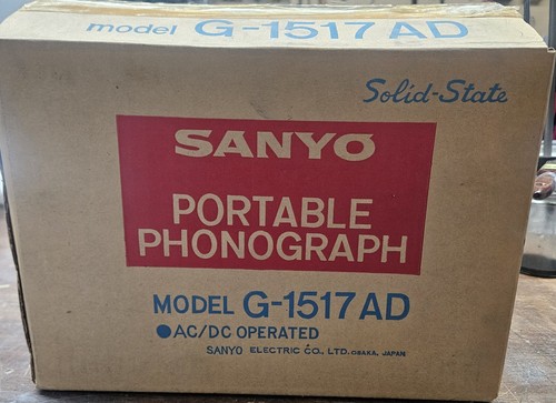 Sanyo fonografo portatile - fonografo,
