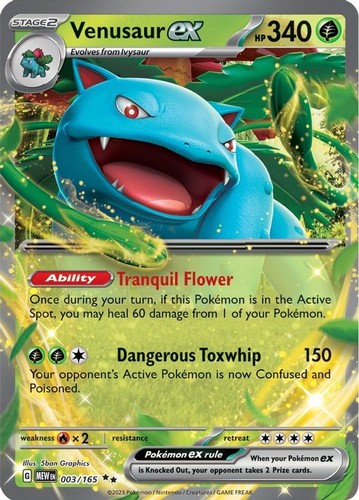 Venusaur 003 165 - venusaur,