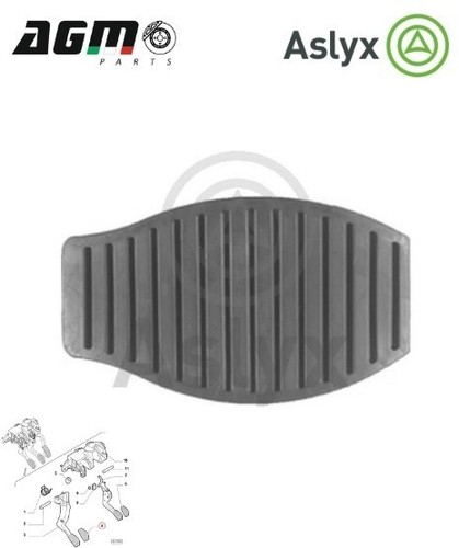 Gommino rivestimento pedale - rivestimento,