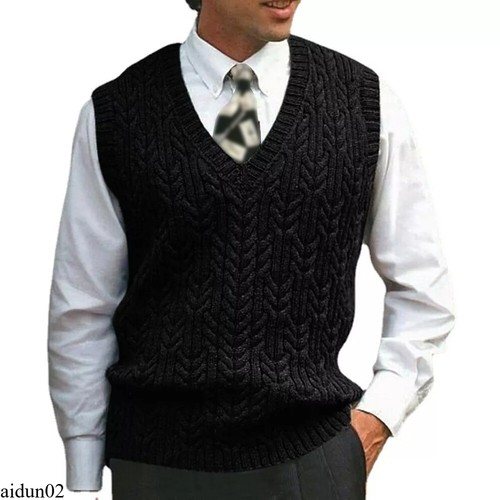Gilet uomo lavorato maglia - lavorato,