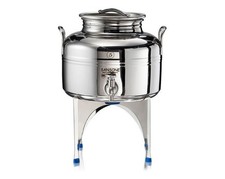 SANSONE FUSTO SALDATO EUROPA GIOIELLO 5 LT COMPLETO DI RUBINETTO E SUPPORTO  PVC