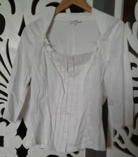 Camicia bianca cotone Nara