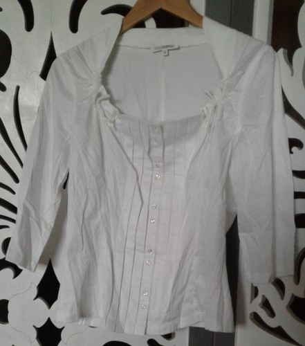 Camicia bianca cotone nara - cotone,