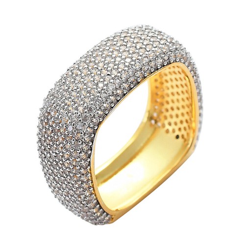 Anello uomo pieno ghiacciato - uomo,