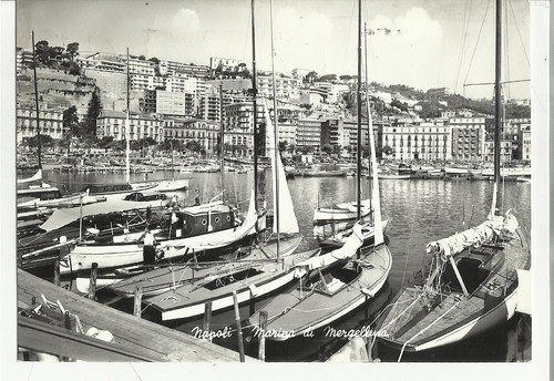 Vecchia cartolina napoli - di,