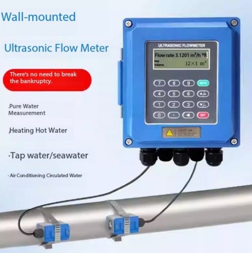 Ultrasonic flow meter - ultrasonic, clamp-on