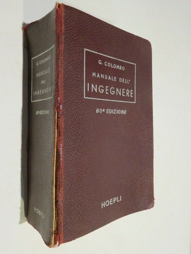 Manuale dell ingegnere - manuale, dell’ingegnere