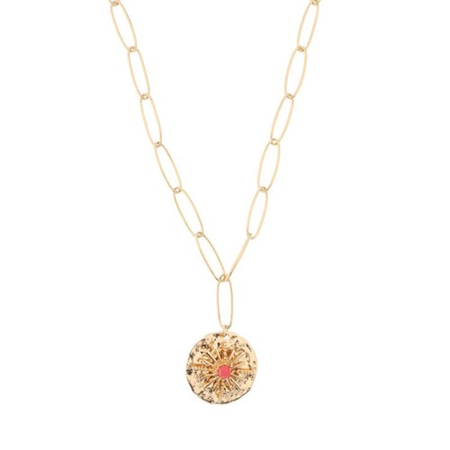Collana bigiotteria dorata - collana,