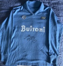 Maglia del Napoli Autografata da Diego Armando Maradona – con COA