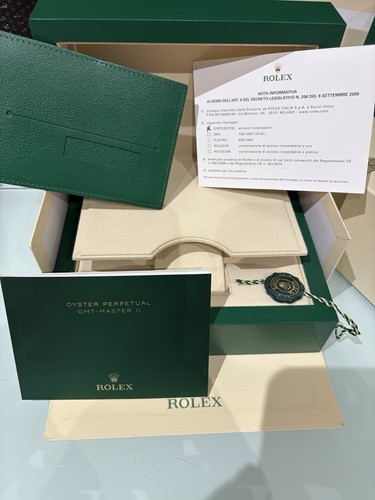 Box rolex set gmt - box, master