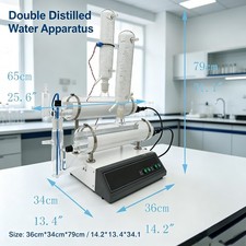 Quartz Double Water Distiller